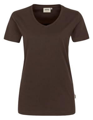 HAKRO Dames shirt met V-hals MIKRALINAR® 0181