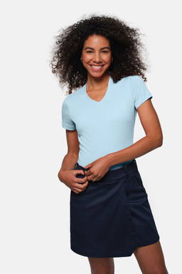 HAKRO Dames shirt met V-hals MIKRALINAR® 0181