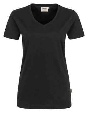 HAKRO Dames shirt met V-hals MIKRALINAR® 0181