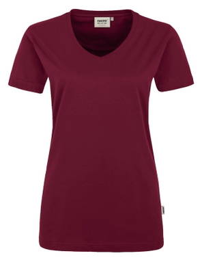 HAKRO Dames shirt met V-hals MIKRALINAR® 0181