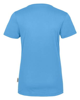 HAKRO Dames shirt V-hals COOLMAX® ECO 0187