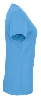 HAKRO Dames shirt V-hals COOLMAX® ECO 0187