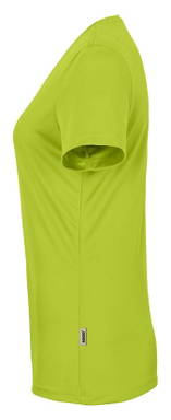 HAKRO Dames shirt V-hals COOLMAX® ECO 0187