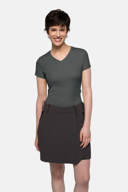 HAKRO Dames shirt V-hals COOLMAX® ECO 0187