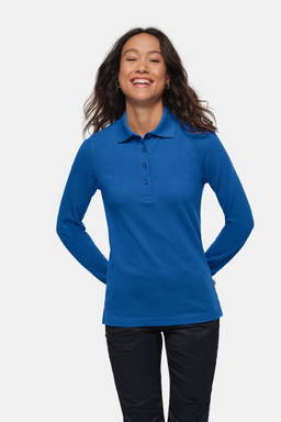HAKRO Dames longsleeve-polo MIKRALINAR® 0215