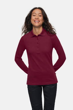 HAKRO Dames longsleeve-polo MIKRALINAR® 0215