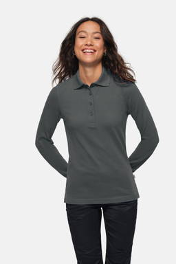 HAKRO Dames longsleeve-polo MIKRALINAR® 0215