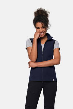 HAKRO Dames fleecebodywarmer ECO 0247
