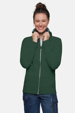 HAKRO Dames vest met capuchon Bonded ECO 0255