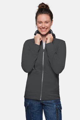 HAKRO Dames vest met capuchon Bonded ECO 0255