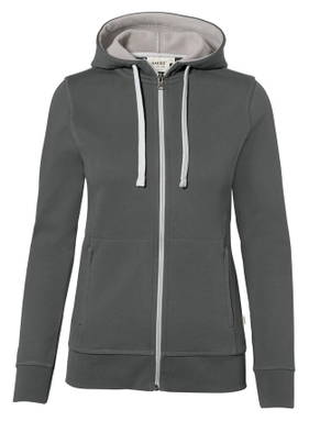 HAKRO Dames vest met capuchon Bonded ECO 0255