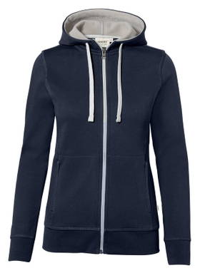 HAKRO Dames vest met capuchon Bonded ECO 0255
