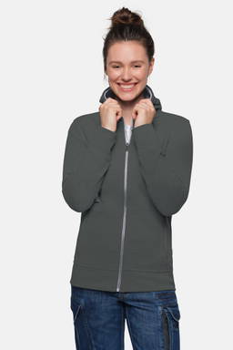 HAKRO Dames vest met capuchon Bonded ECO 0255