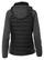 HAKRO Dames hybride jas met capuchon Contrast 0265