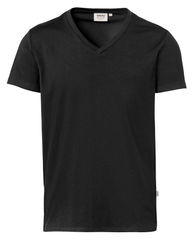 HAKRO stretch-T-shirt med V-ringning 0272