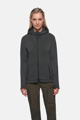 HAKRO Dames tec-jas met capuchon ECO 0273