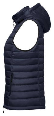 HAKRO Dames loftbodywarmer met capuchon 0297