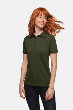 HAKRO Dames polo bio-katoen 0301