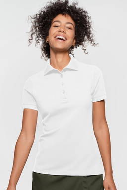 Label-Free Dames polo Heavy MIKRALINAR® ECO 0303