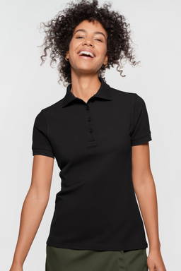 Label-Free Dames polo Heavy MIKRALINAR® ECO 0303