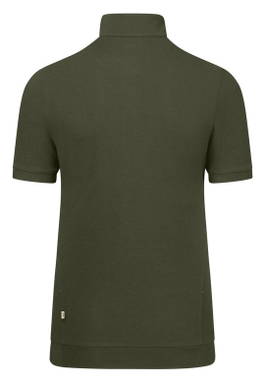 HAKRO Dames zip-shirt piqué MIKRALINAR® ECO 0334