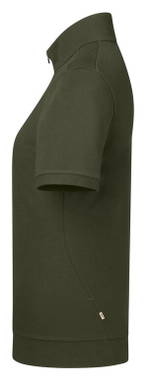 HAKRO Dames zip-shirt piqué MIKRALINAR® ECO 0334