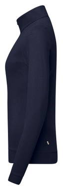 HAKRO Dames zip-longsleeve piqué MIKRALINAR® ECO 0335