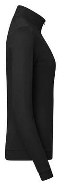 HAKRO Dames zip-longsleeve piqué MIKRALINAR® ECO 0335