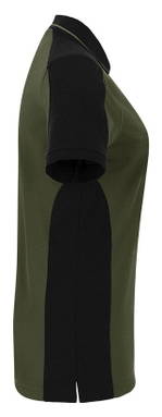 HAKRO Dames polo Contrast MIKRALINAR® ECO 0339