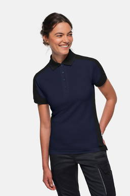 HAKRO Dames polo Contrast MIKRALINAR® ECO 0339