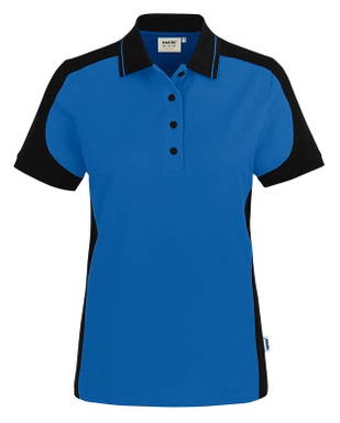 HAKRO Dames polo Contrast MIKRALINAR® ECO 0339