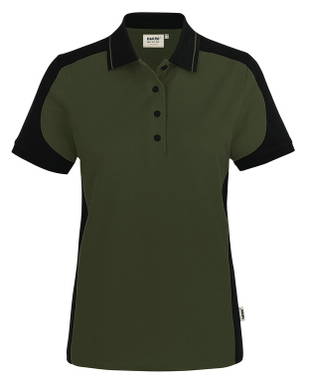 HAKRO Dames polo Contrast MIKRALINAR® ECO 0339