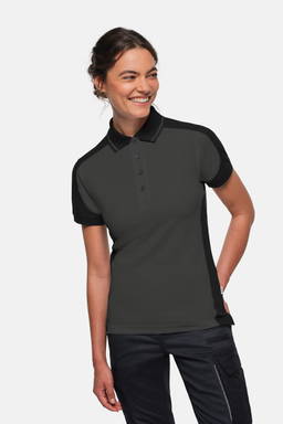 HAKRO Dames polo Contrast MIKRALINAR® ECO 0339