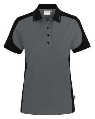 HAKRO Dames polo Contrast MIKRALINAR® ECO 0339