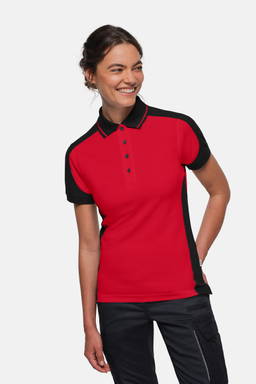 HAKRO Dames polo Contrast MIKRALINAR® ECO 0339