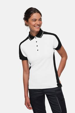 HAKRO Dames polo Contrast MIKRALINAR® ECO 0339
