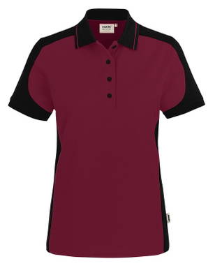 HAKRO Dames polo Contrast MIKRALINAR® ECO 0339