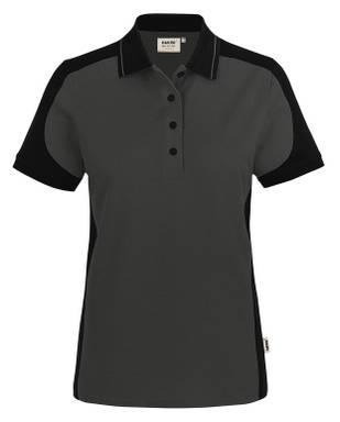HAKRO Dames polo Contrast MIKRALINAR® ECO 0339