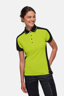 HAKRO Dames polo Contrast MIKRALINAR® ECO 0339