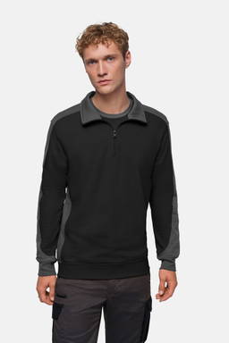 HAKRO Zip-sweatshirt Contrast MIKRALINAR® 0476