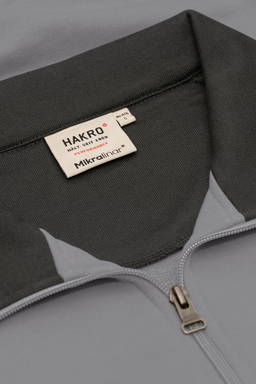 HAKRO Zip-sweatshirt Contrast MIKRALINAR® 0476