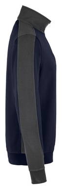 HAKRO Zip-sweatshirt Contrast MIKRALINAR® 0476