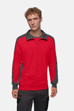 HAKRO Zip-sweatshirt Contrast MIKRALINAR® 0476