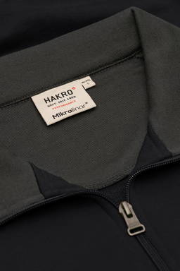 HAKRO Zip-sweatshirt Contrast MIKRALINAR® 0476