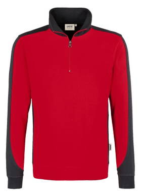 HAKRO Zip-sweatshirt Contrast MIKRALINAR® 0476
