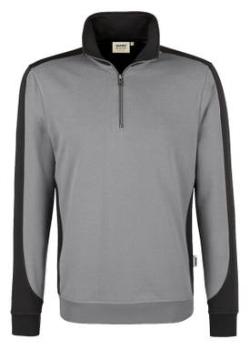 HAKRO Zip-sweatshirt Contrast MIKRALINAR® 0476