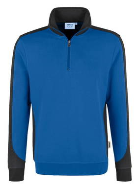 HAKRO Zip-sweatshirt Contrast MIKRALINAR® 0476