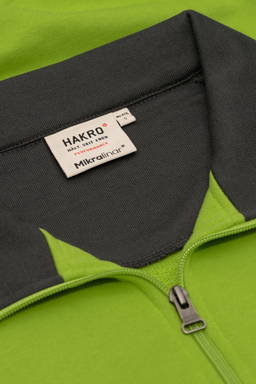 HAKRO Zip-sweatshirt Contrast MIKRALINAR® 0476