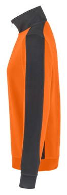 HAKRO Zip-sweatshirt Contrast MIKRALINAR® 0476