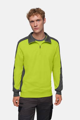 HAKRO Zip-sweatshirt Contrast MIKRALINAR® 0476